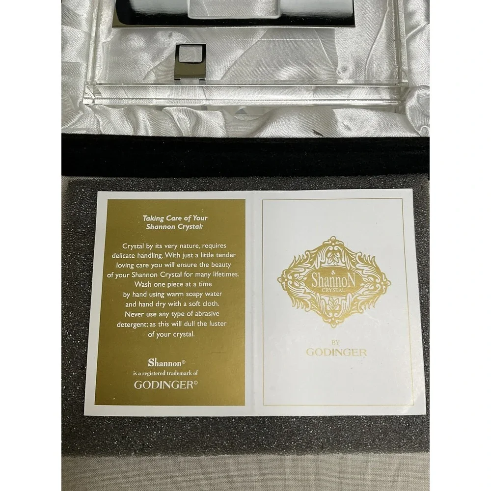 Perpetual Calendar Shannon Crystal Godinger  New‎ In Box Bohemian